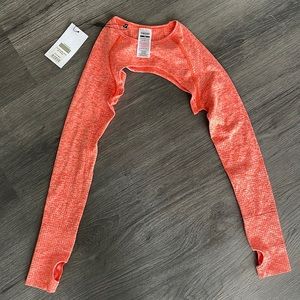 Vital seamless shrug heat red marl, XS